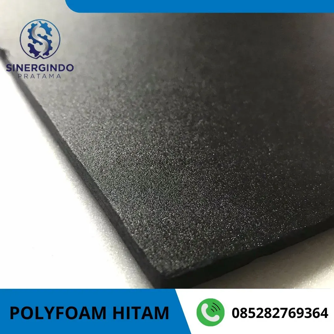 Polyfoam hitam tebal 5mm 100 x 200cm